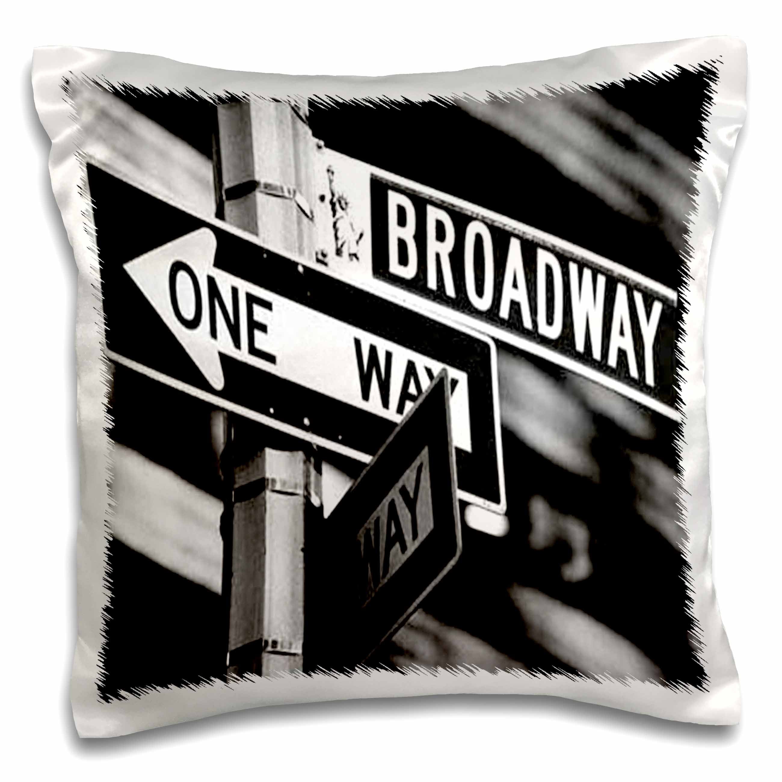 3dRose Signs - Broadway - Pillow Cases (pc_1193)