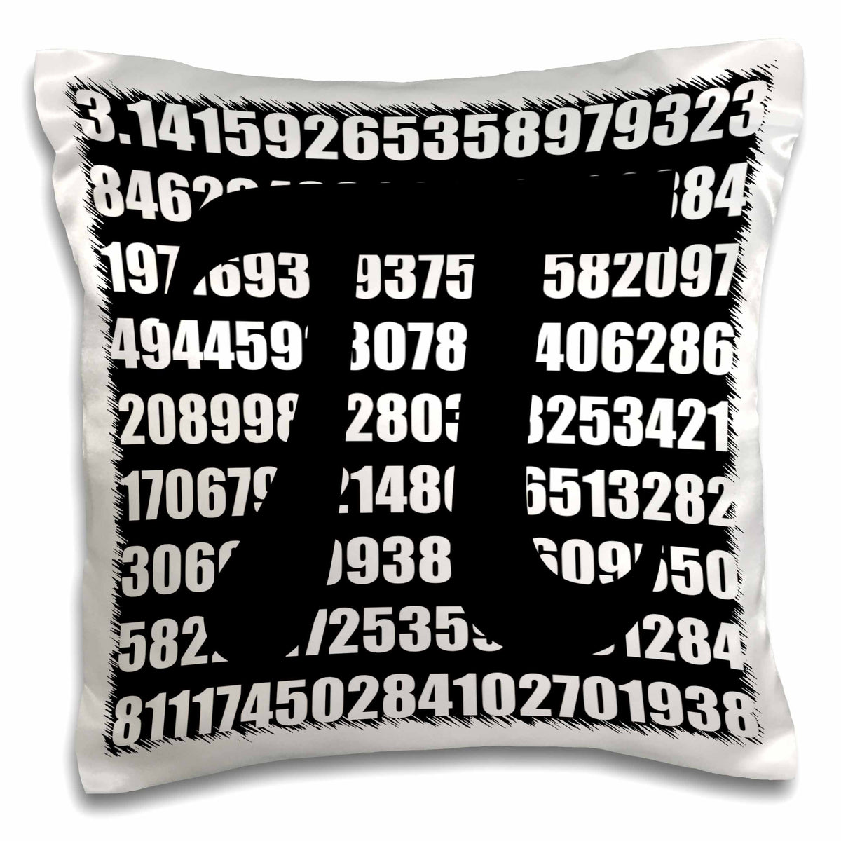 3dRose InspirationzStore Typography - Pi Symbol on Number. Math Mathematical Numeric Sign for Mathematicians - Pillow Cases (pc_164994)