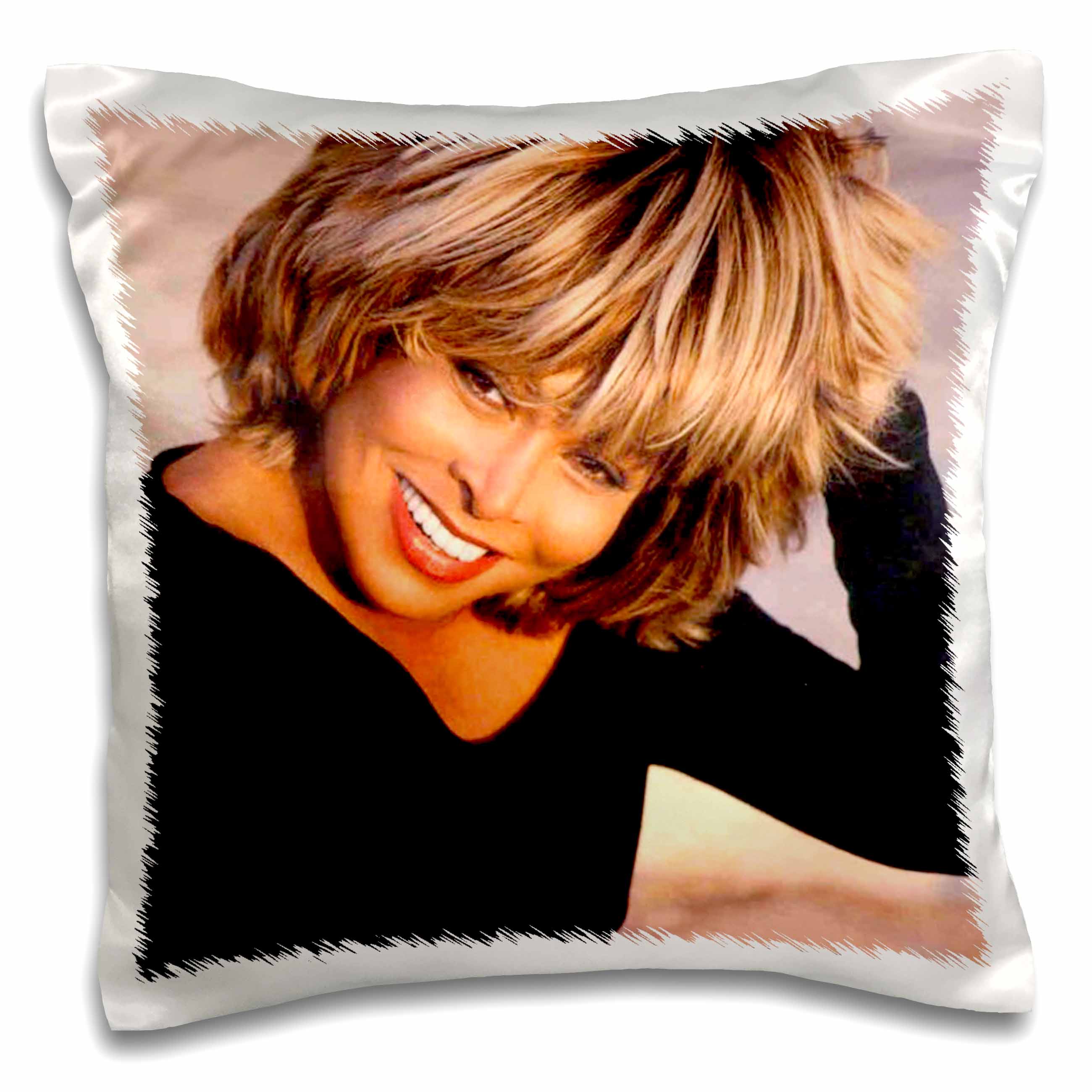 3dRose Tina Turner - Tina Turner - Pillow Cases (pc_3900)