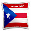 3dRose Florene State Flags - State Flag Of Puerto Rico - Pillow Cases (pc_45062)