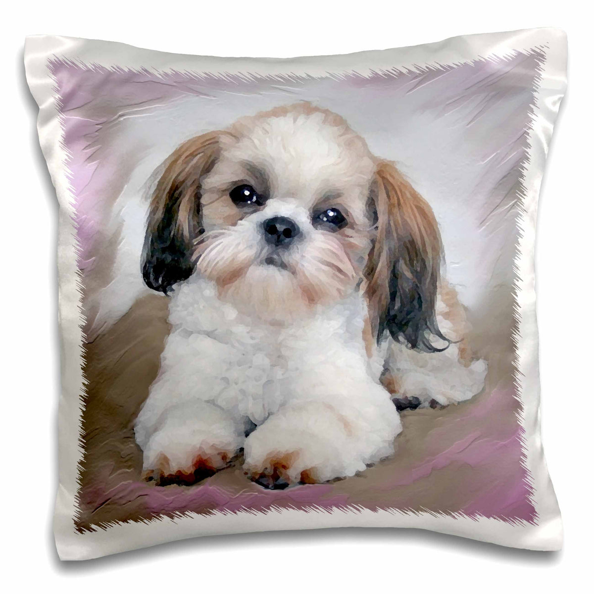 3dRose Dogs ShihTzu - Shih Tzu puppy - Pillow Cases (pc_4807)