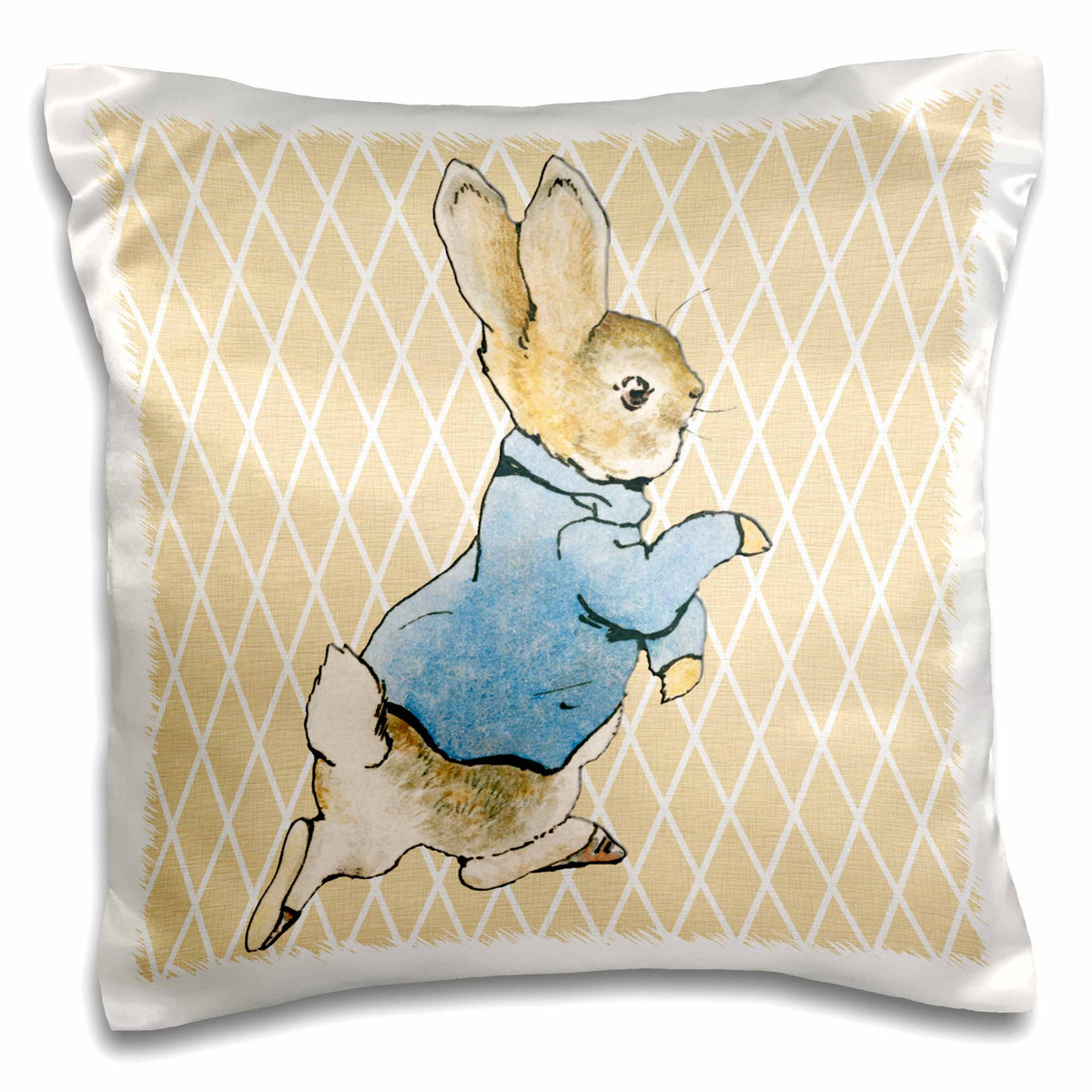 3dRose PS Vintage - Peter Rabbit Vintage Art- Animals - Pillow Cases (pc_79399)
