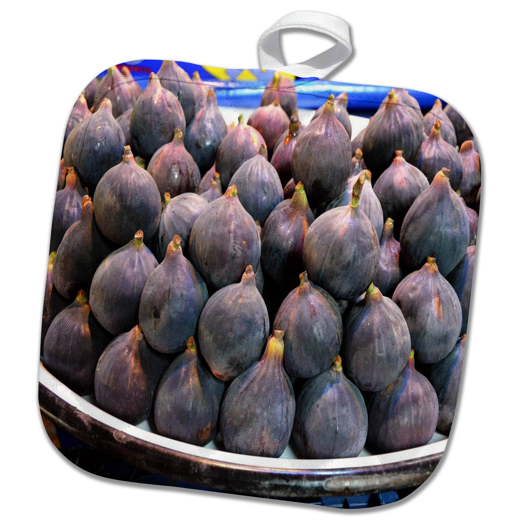 3dRose Taiche - Photography - Figs - Image of Fresh Figs - Potholders (PHL_243226)
