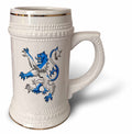 3dRose Scottish Lion in the colors of the Scotland flag St. Andrews... - 22oz Stein Mug (stn_299289)
