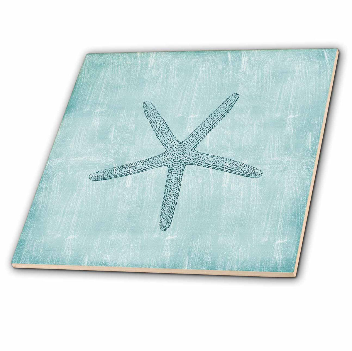 Beach Themed Wall Tiles – Starfish & Coastal Ceramic Décor
