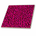 3dRose Rewards4life Gifts - Leopard Print Pink - Tiles (ct_32506)