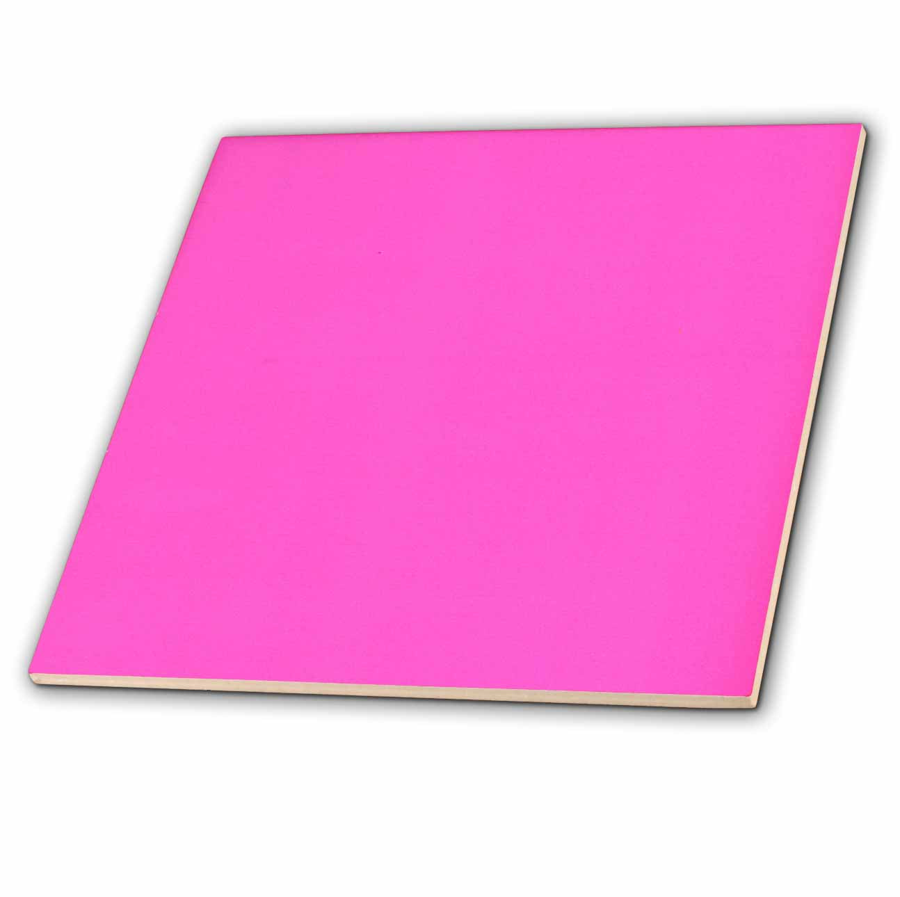 3dRose Florene Designer Colors - Hot Pink - Tiles (ct_34666)