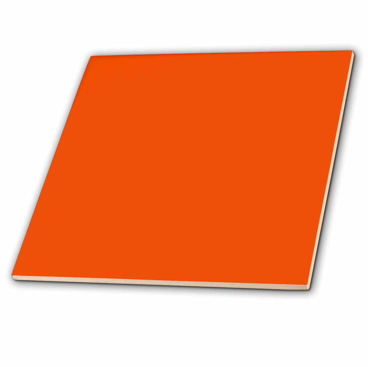 3dRose Colors - Bright Orange - Tiles (ct_5051)