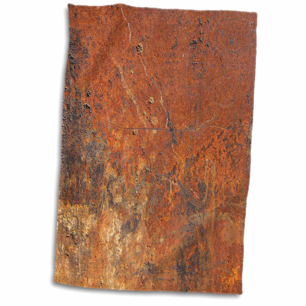 3dRose Florene Designer Texture - Old Rust - Towels (twl-101743)