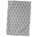 3dRose Dark Gray Quatrefoil Pattern - Grey Moroccan Tiles - Modern Stylish... - Towels (twl-120259)