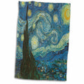 3dRose BLN Vincent Van Gogh Collection - The Starry Night by Vincent Van Gogh - Towels (twl-128155)