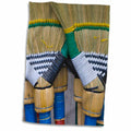 3dRose Image of Colorful Brooms at Market, Philippines - AS29 KSU0002 - Keren... - Towels (twl-132871)