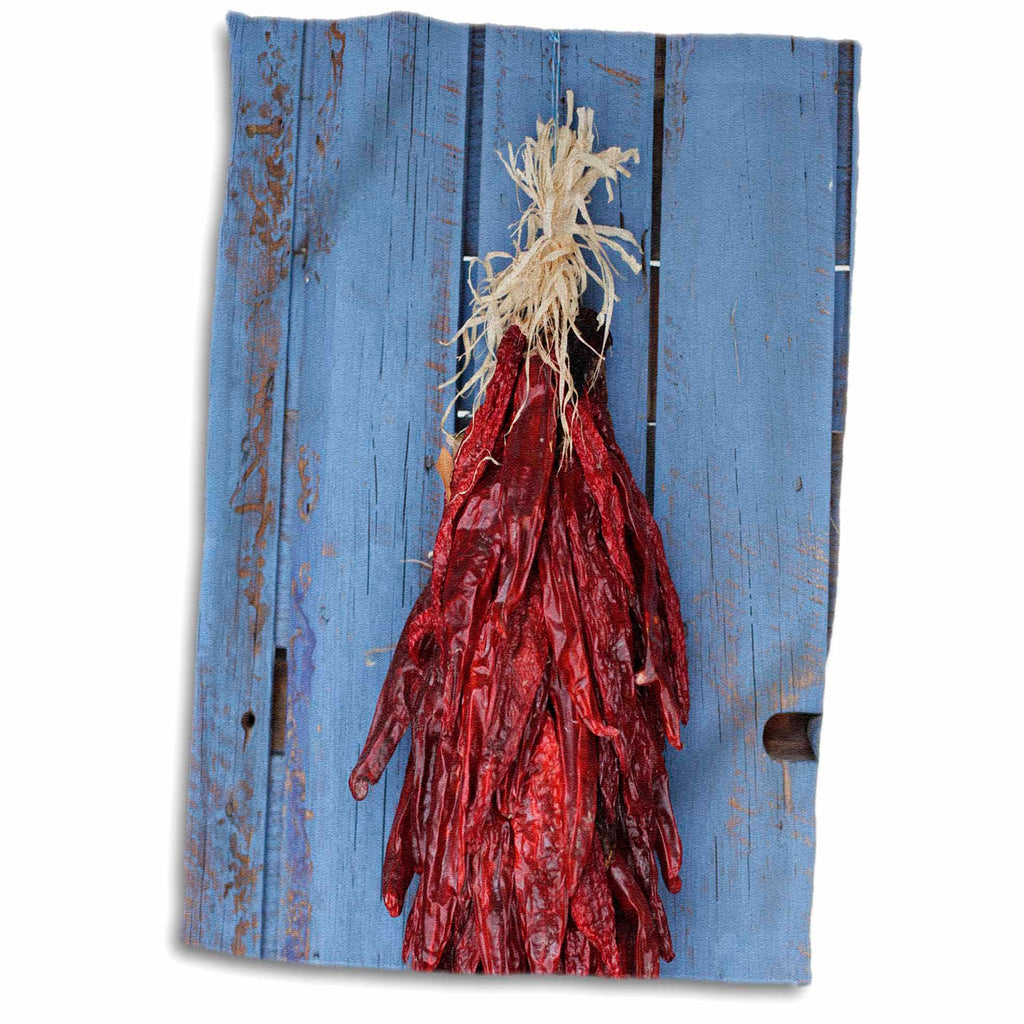 3dRose Chili Ristras, Santa Fe, New Mexico, USA - US32 JMR1349 - Julien... - Towels (twl-145199)