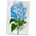 3dRose Blue Hydrangea Flowers Vintage Art - Floral Drawing - Summery -... - Towels (twl-151419)
