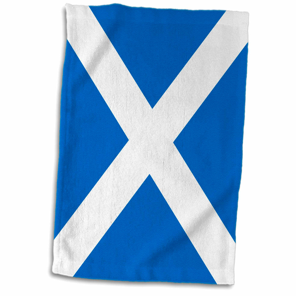 3dRose Flag of Scotland - Scottish Blue with White Saint Andrews Cross... - Towels (twl-158423)