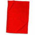 3dRose Red - Plain Simple Solid Color - Bold Vibrant Bright Pure Imperial... - Towels (twl-159879)