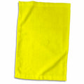 3dRose Bright Electric Yellow - Lemon - Vibrant neon Light Sunny Yellow -... - Towels (twl-159884)