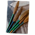 3dRose Jammu and Kashmir, Ladakh, Leh, Brooms in a Buddhist Temple. - Towels (twl-188098)