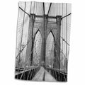 3dRose Brooklyn Bridge, 1948, New York - Towels (twl-191700)