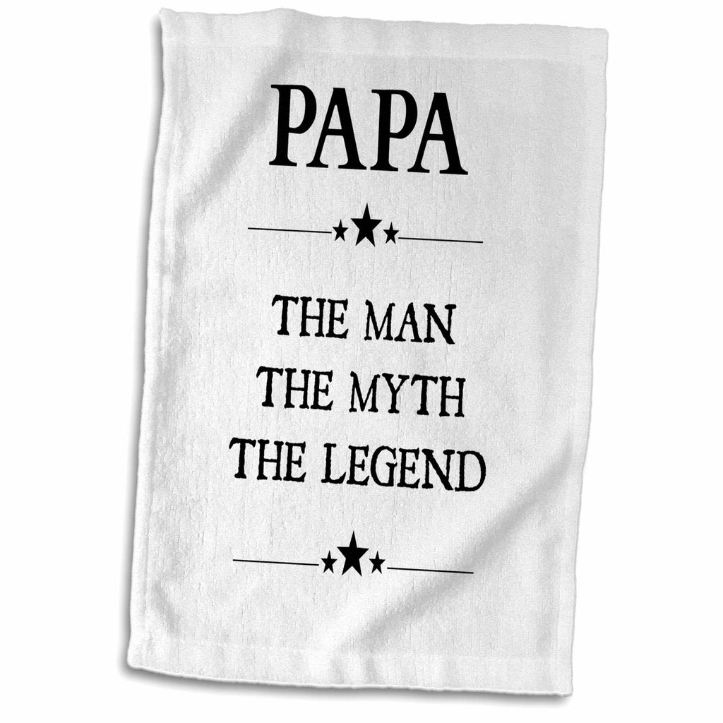 3dRose Papa The Man The Myth The Legend