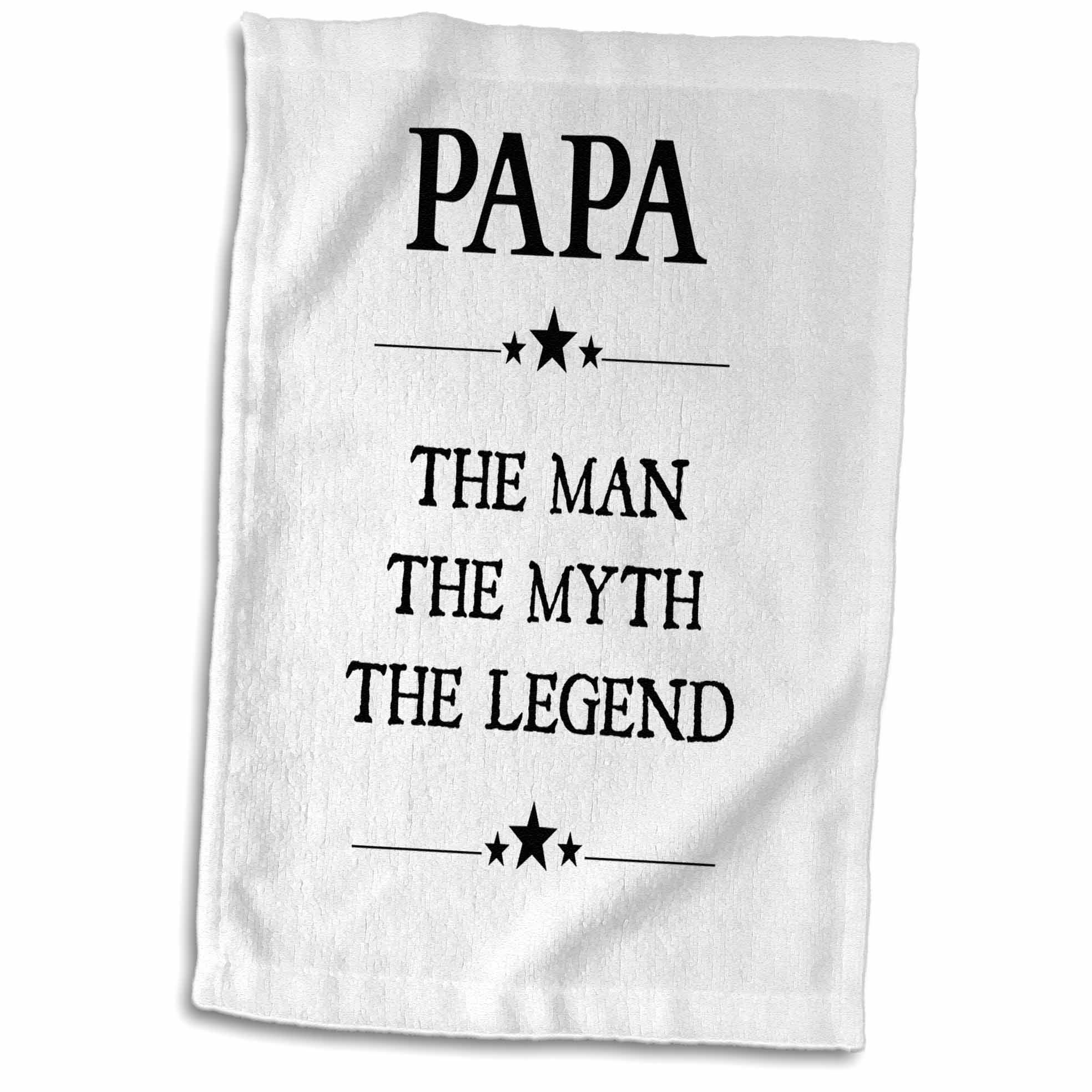 3dRose Papa The Man The Myth The Legend