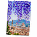 3dRose City Center of Florence, Firenze, UNESCO, Tuscany, Italy - Towels (twl-227635)