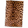 3dRose TDSwhite – Patterns Designs - Leopard Print Photo - Towels (twl-285216)