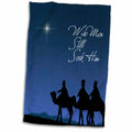 3dRose Wise men still seek Him Magi following the Christmas star - Towels (twl-30754)