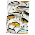 3dRose Fishing - Fly fishing Lures - Towels (twl-3980)