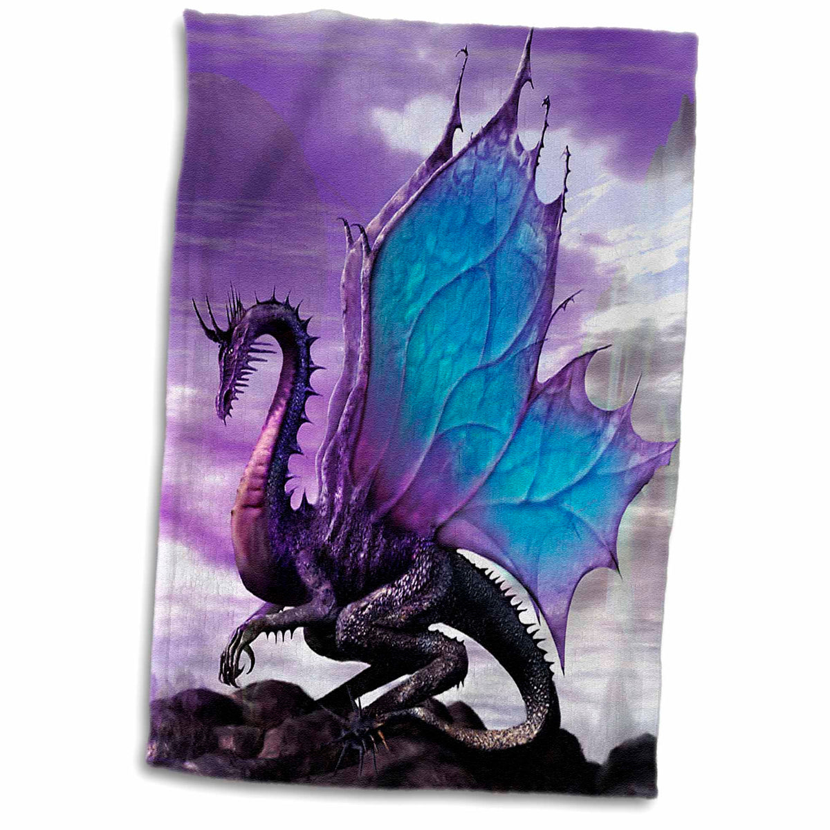 3dRose Mythical - Fairytale Dragon - Towels (twl-4144)