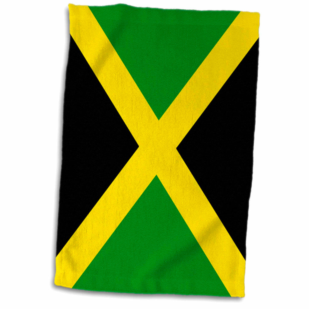 3dRose Flags - Jamaican flag - Towels (twl-4358)