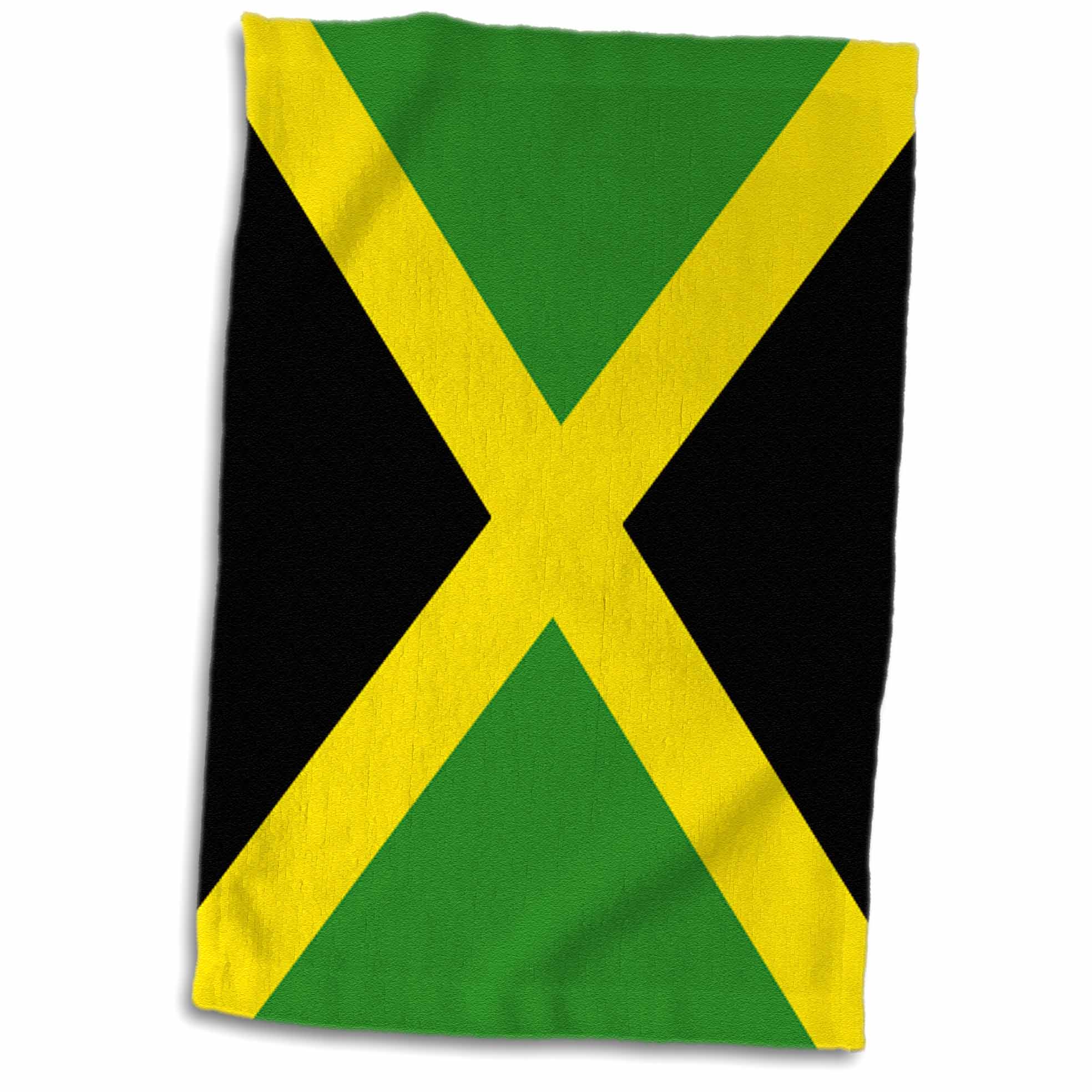 3dRose Flags - Jamaican flag - Towels (twl-4358)