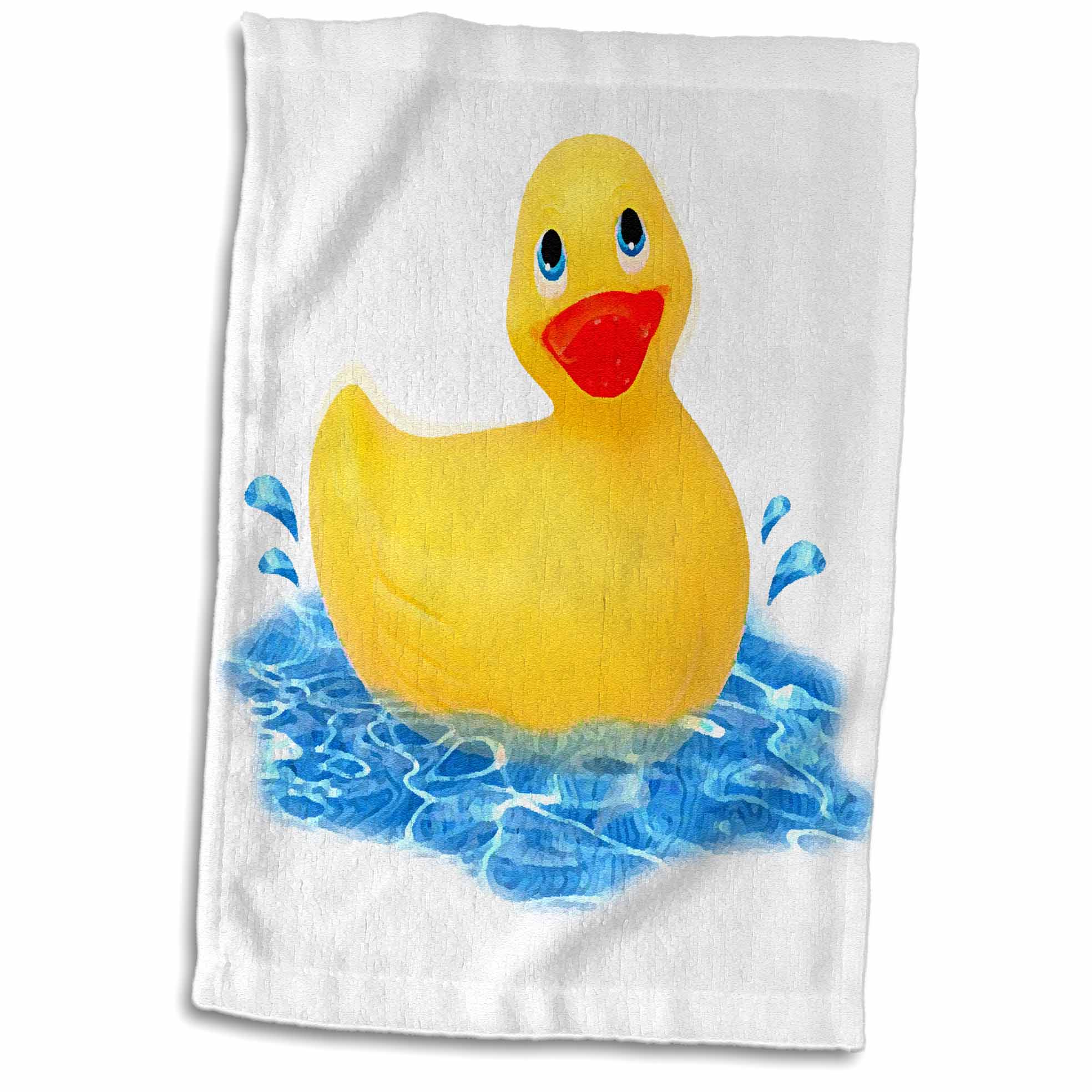 3dRose Rubber Duck - Rubber Duck - Towels (twl-4366)