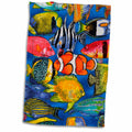 3dRose Kids Stuff Sea World - Tropical Fish - Towels (twl-5741)