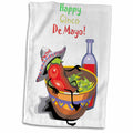 3dRose Edmond Hogge Jr Prints n Patterns - Happy Cinco De Mayo - Towels (twl-63106)