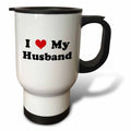 3dRose Mark Andrews ZeGear Love - I Love My Husband - Travel Mugs (tm_16582)