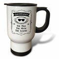 3dRose InspirationzStore The Man The Myth The Legend - Grandaddy The Man The Myth The Legend cool grandpa grandfather gift - Travel Mugs (tm_232461)