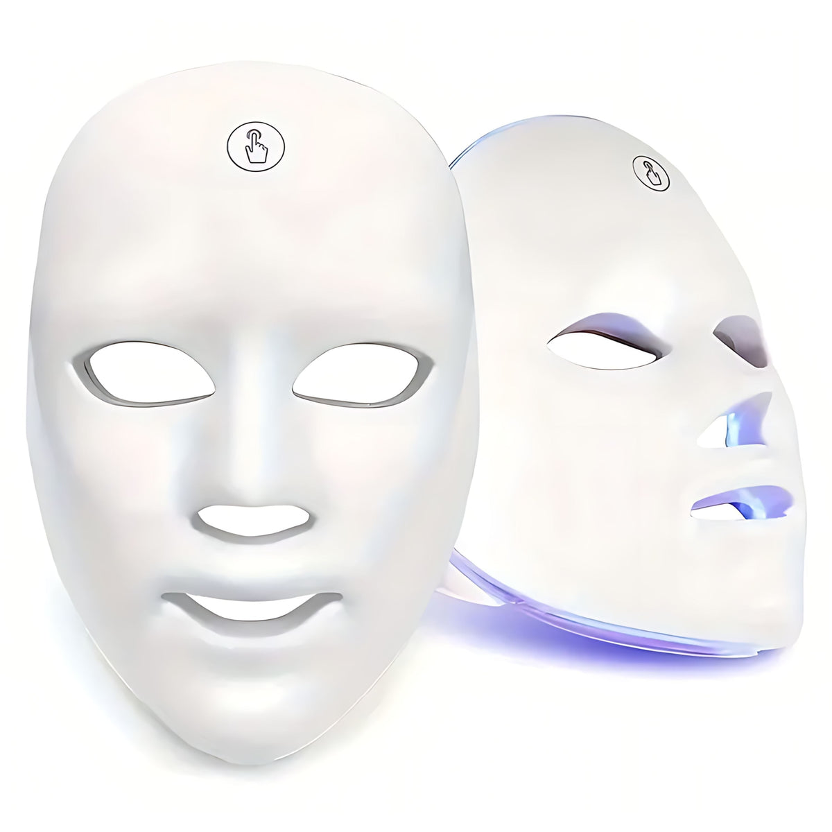 SpectrumGlow 7C LED Mask - Portable & Rechargeable LED Light Therapy Facial Veil