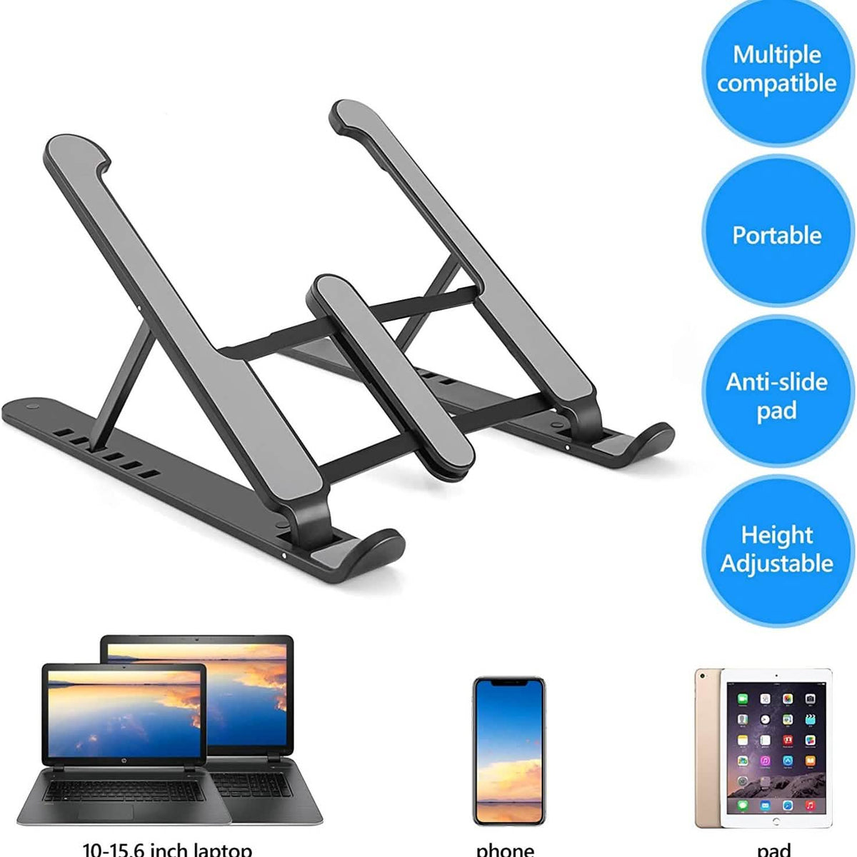 Adjustable Foldable Laptop Stand