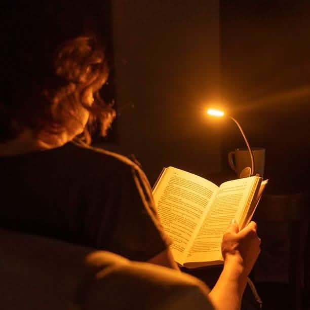 All in One Book Light Gift Set- 1600K Soft Strain-Free Reading Light