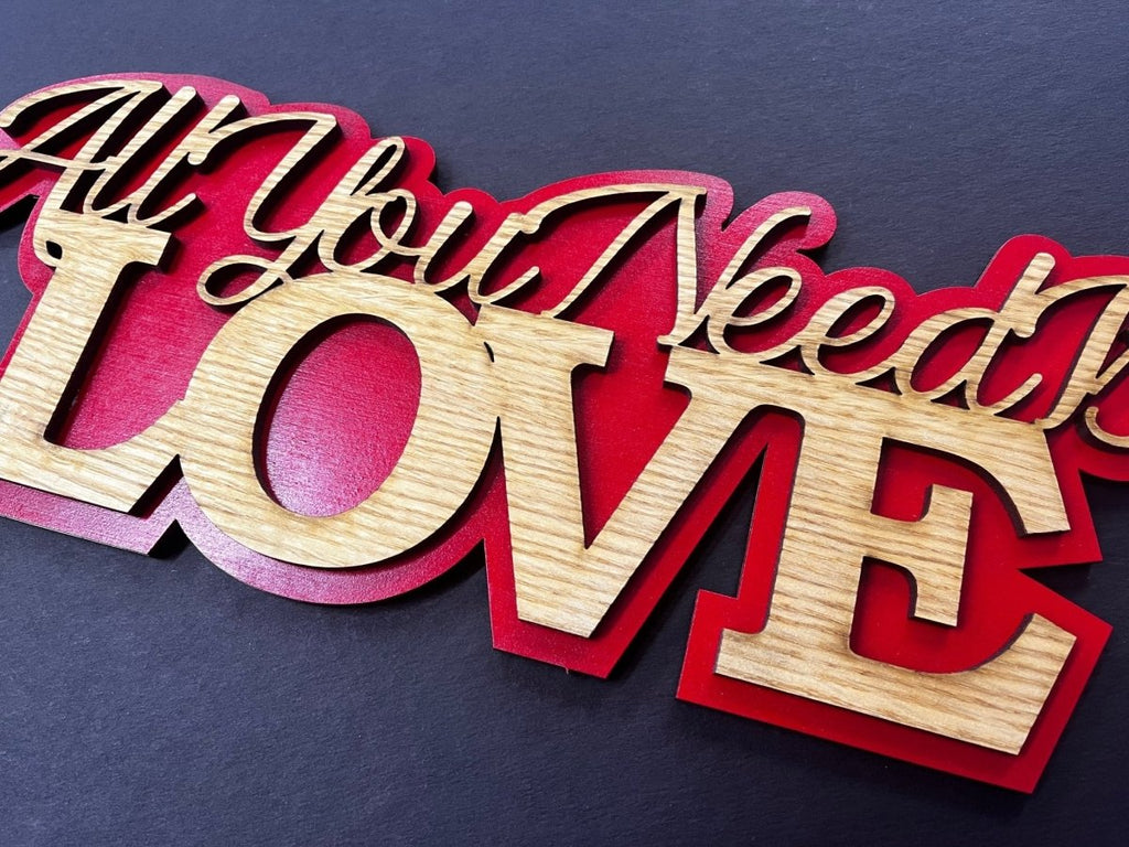 All You Need is Love Sign