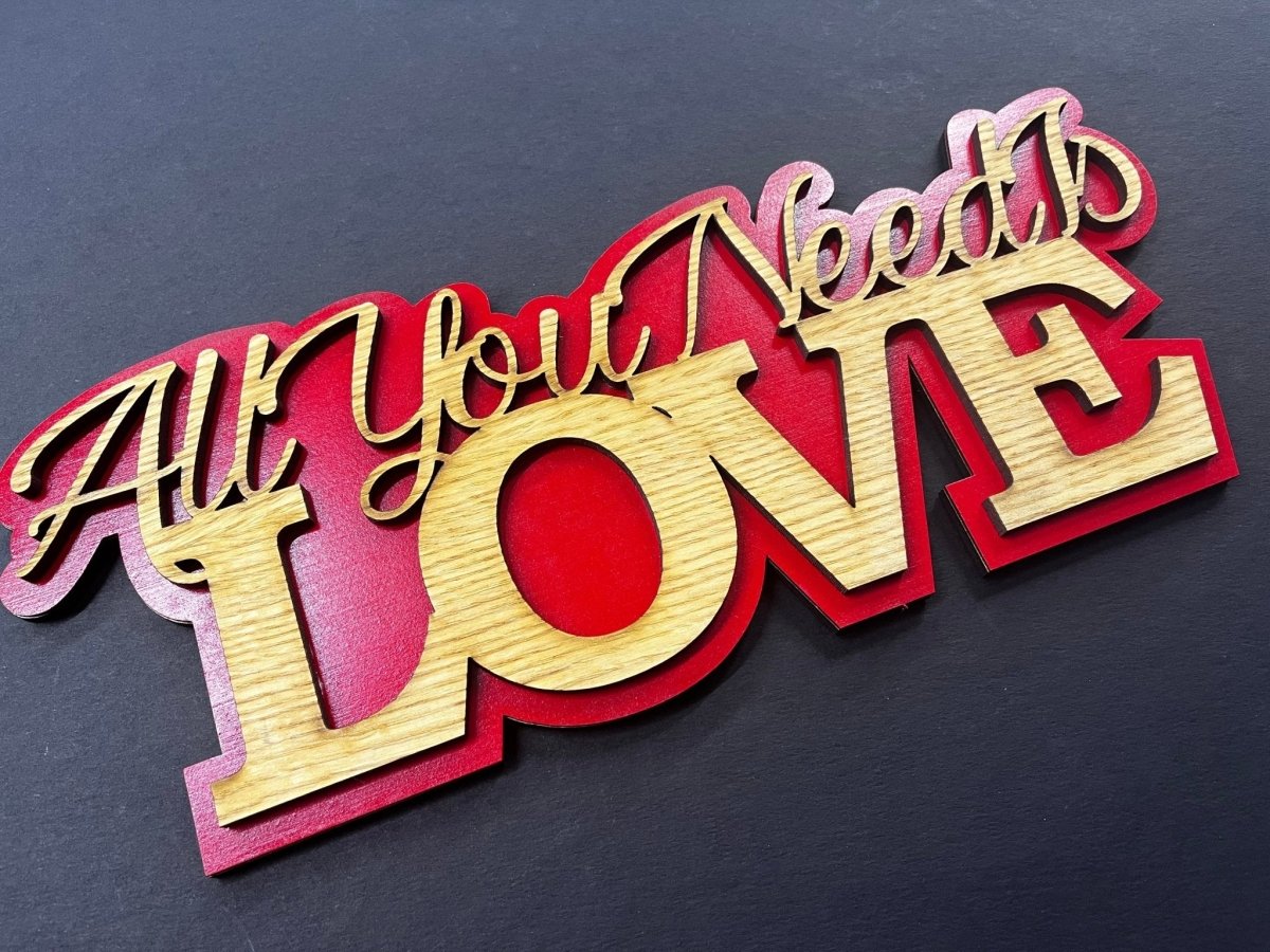 All You Need is Love Sign