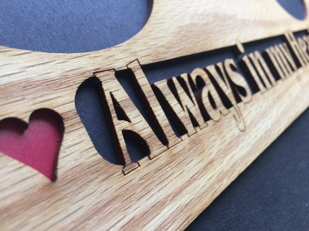 Always In My Heart Picture Frame 11"x14"