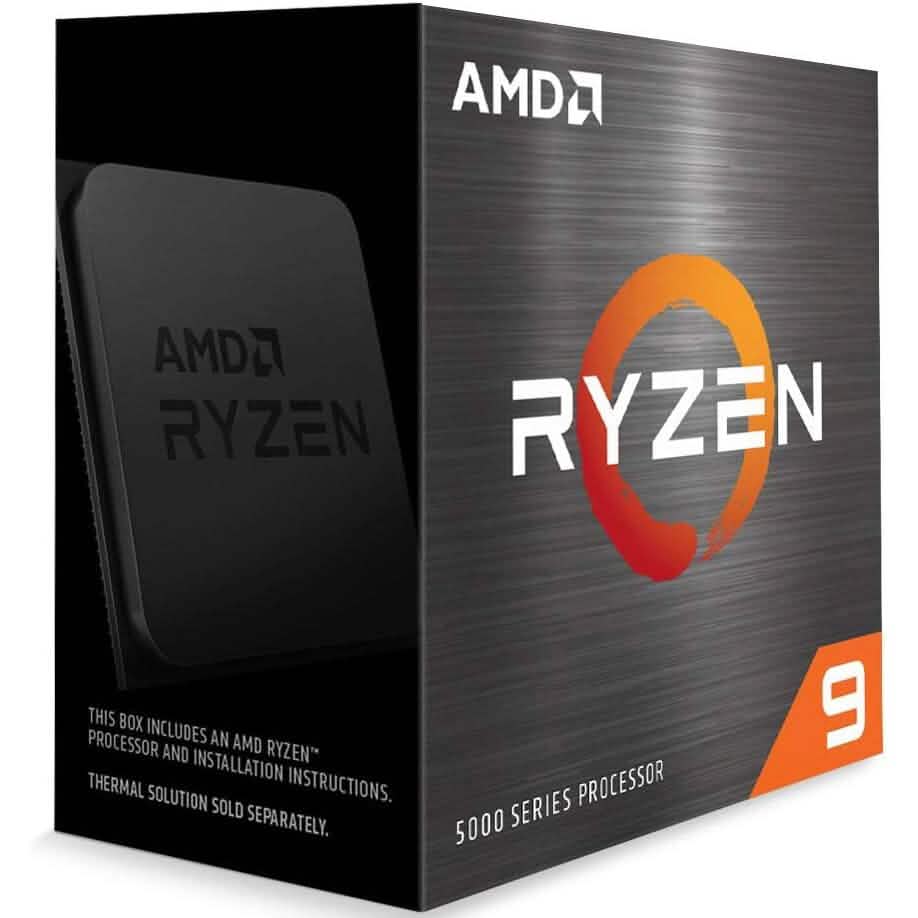 AMD Ryzen 9 5900X 12-core, 24-Thread Unlocked Desktop Processor  (Refurbished)