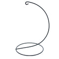 Open Frame Black Painted Metal Ornament Display Stand 9.2 Inches
