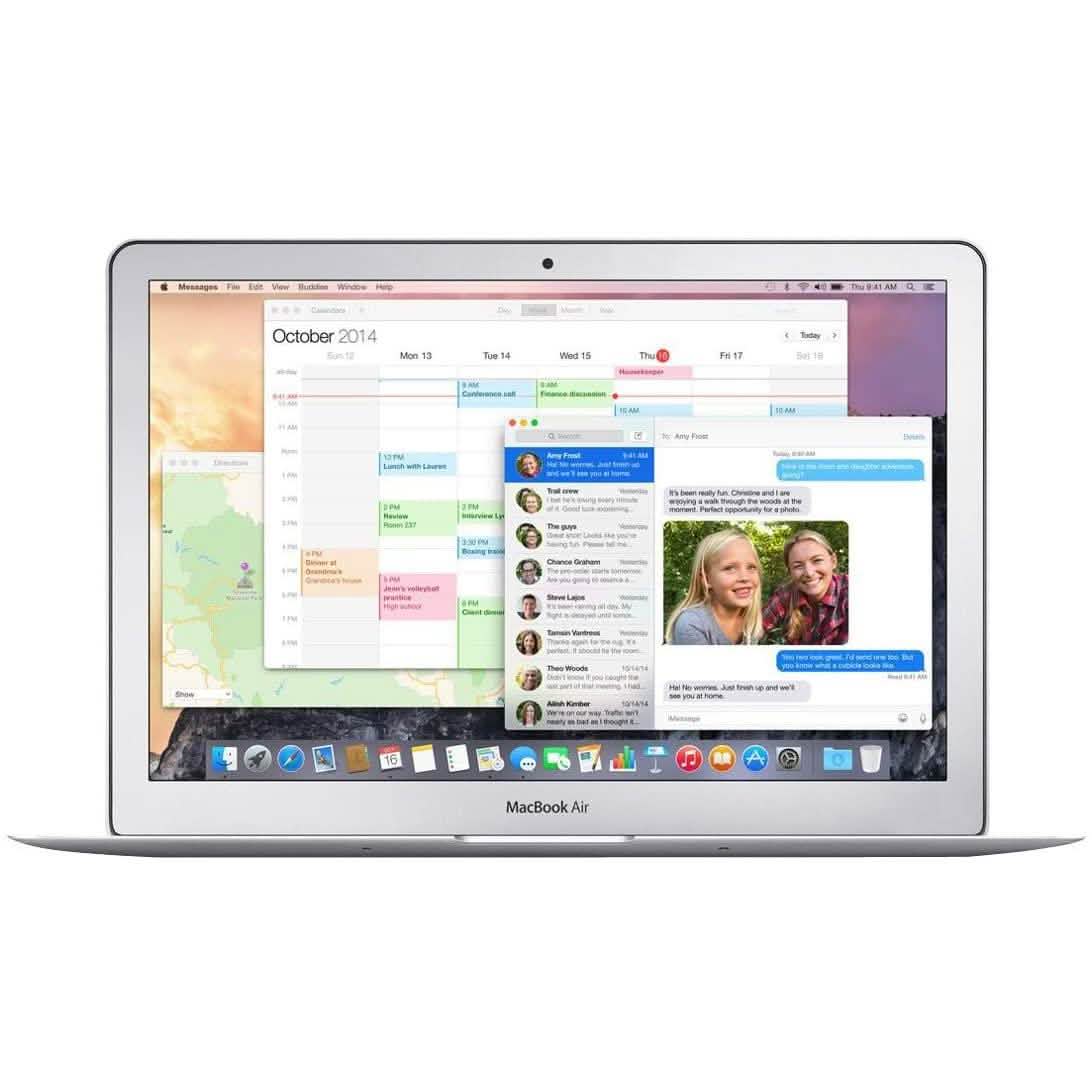 Apple Macbook Air 13" i5 1.6GHz 8GB RAM 256GB SSD Silver MJVG2LL/A (Refurbished)