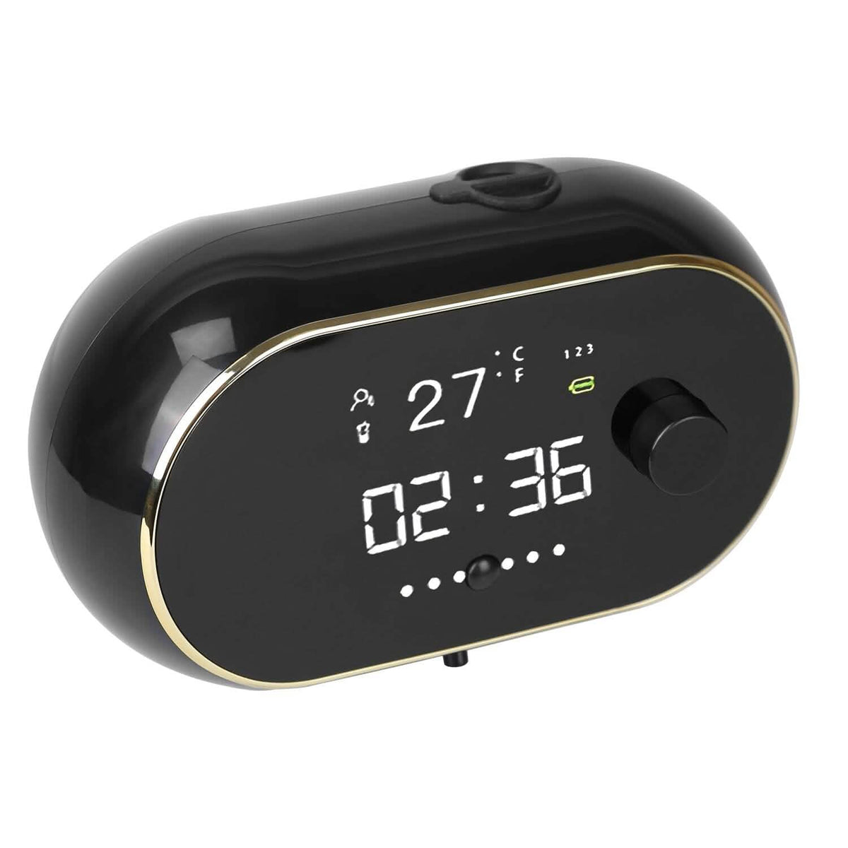 Automatic Soap Dispenser Wall Mounted Hand Free with Clock Temperature