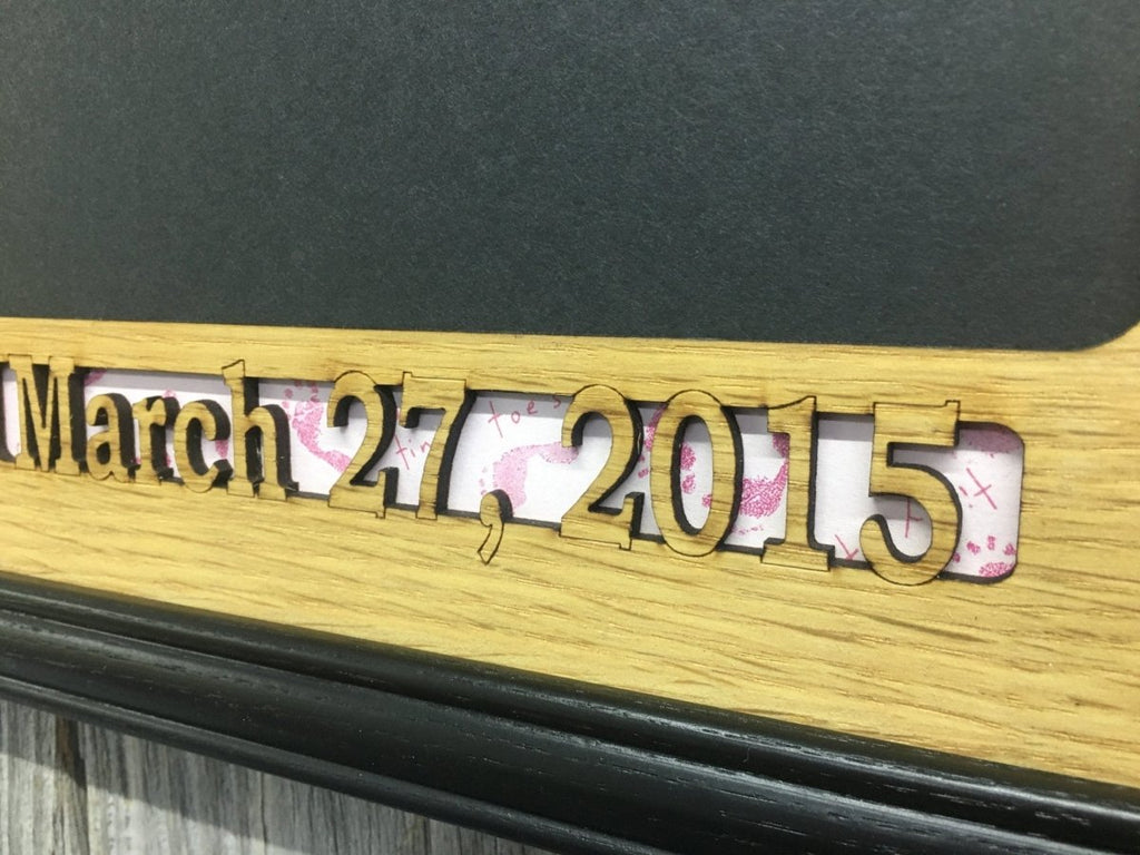 Baby Stats Picture Frame