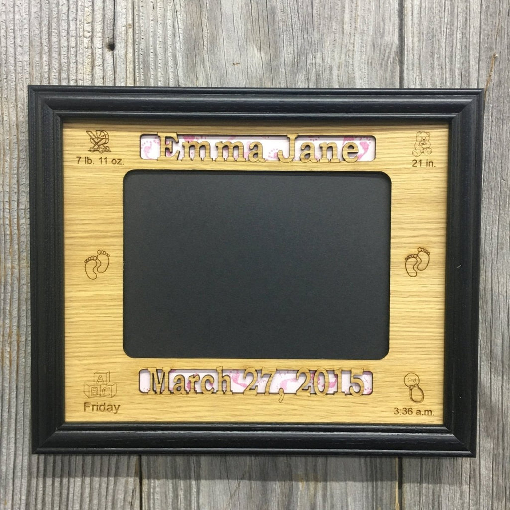 Baby Stats Picture Frame