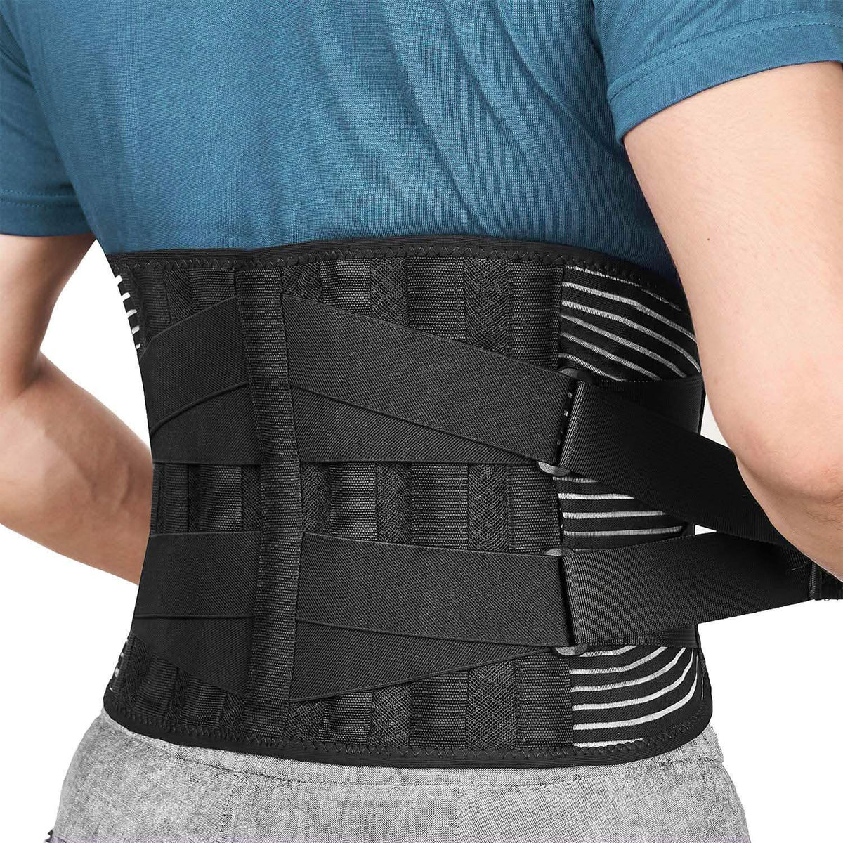 Back Support Brace Breathable Mesh Lumbar Support Belt